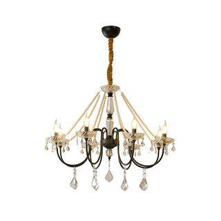 Empress Elegant Crystal & Beaded Chandelier