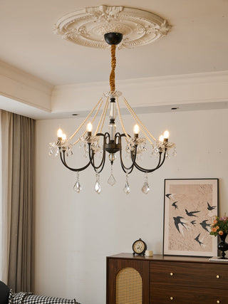 Empress Elegant Crystal & Beaded Chandelier
