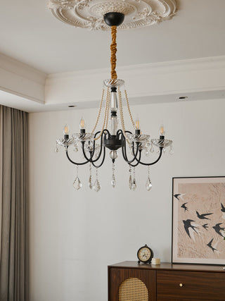 Empress Elegant Crystal & Beaded Chandelier