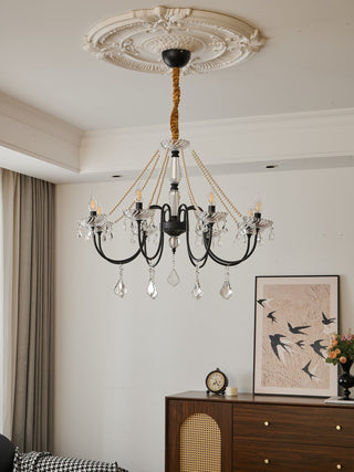 Empress Elegant Crystal & Beaded Chandelier
