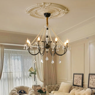 Empress Elegant Crystal & Beaded Chandelier
