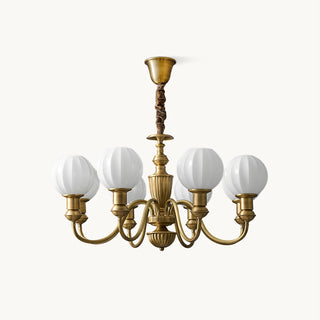 Endon Vintage Brass Chandelier