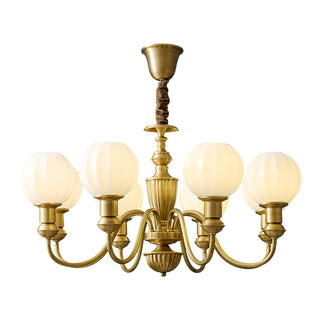 Endon Vintage Brass Chandelier