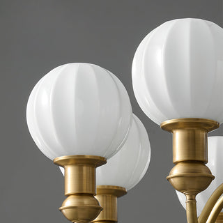 Endon Vintage Brass Chandelier