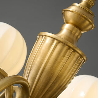 Endon Vintage Brass Chandelier