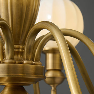 Endon Vintage Brass Chandelier