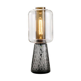 Lira Amber Glass Table Lamp