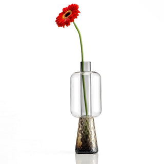 Lira Amber Glass Table Lamp