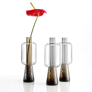 Lira Amber Glass Table Lamp