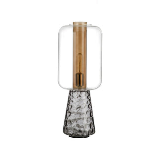Lira Amber Glass Table Lamp
