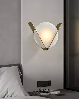 Vesta Modern Alabaster Wall Lamp