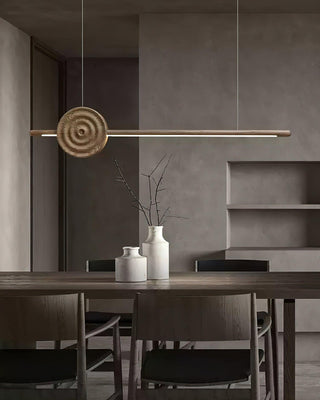 Chorus Erhu Artistic Wood Chandelier