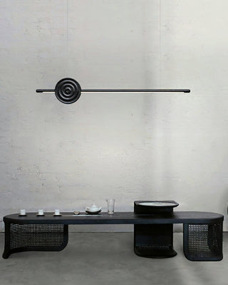 Chorus Erhu Artistic Wood Chandelier