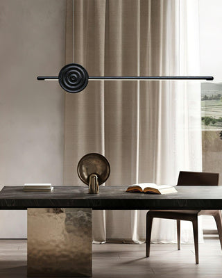 Chorus Erhu Artistic Wood Chandelier
