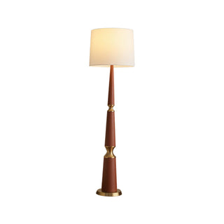 Vera Black & Brass Tiered Floor Lamp