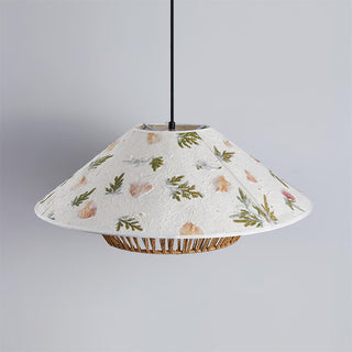 Rilen Rustic Rice Paper Pendant Lamp