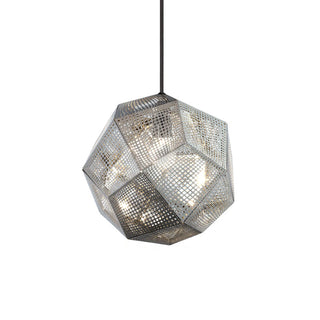 Kaelin Perforated Gold Pendant Light