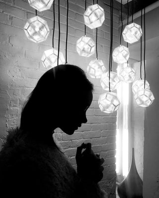 Kaelin Perforated Gold Pendant Light