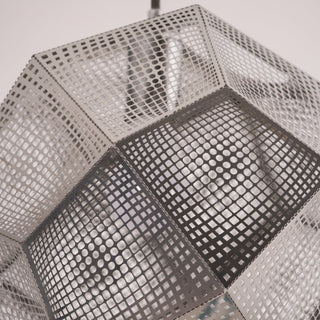 Kaelin Perforated Gold Pendant Light