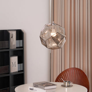 Kaelin Perforated Gold Pendant Light