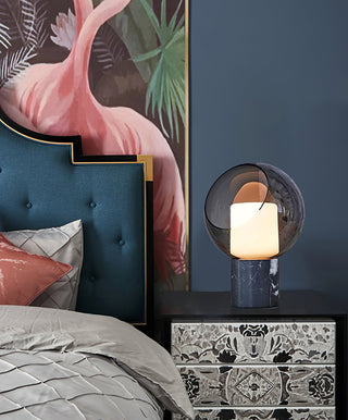 Nova Modern Glass Table Lamp