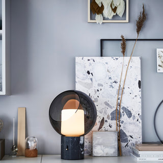 Nova Modern Glass Table Lamp