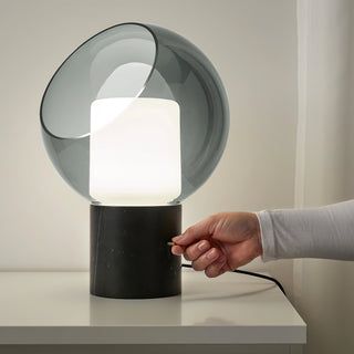 Nova Modern Glass Table Lamp
