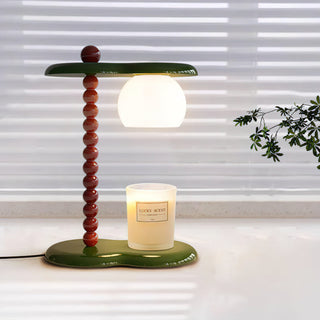 Everalda Playful Enamel Glass Table Lamp