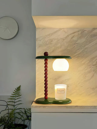 Everalda Playful Enamel Glass Table Lamp