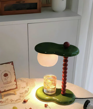 Everalda Playful Enamel Glass Table Lamp