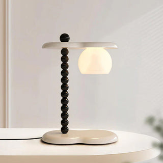 Everalda Playful Enamel Glass Table Lamp