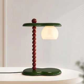 Everalda Playful Enamel Glass Table Lamp
