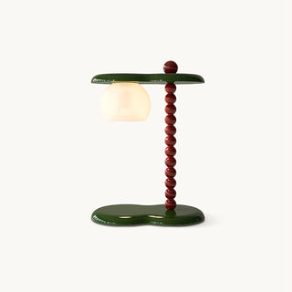 Everalda Playful Enamel Glass Table Lamp