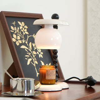 Everalda Playful Enamel Glass Table Lamp