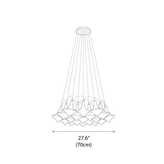 Facet Lasvit Luxury Glass Pendant Light