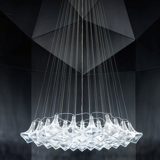 Facet Lasvit Luxury Glass Pendant Light