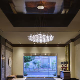 Facet Lasvit Luxury Glass Pendant Light