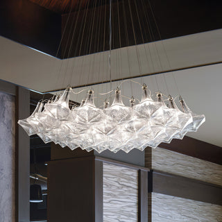 Facet Lasvit Luxury Glass Pendant Light
