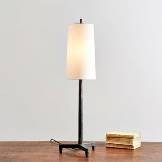 Fallon Modern Metal Fabric Floor Lamp