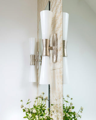 Aria Contemporary Metal Wall Lamp