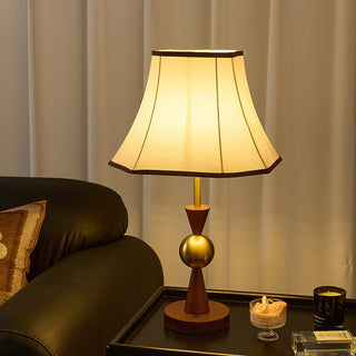 Orion Mid-Century Wood Table Lamp