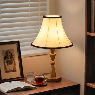 Orion Mid-Century Wood Table Lamp