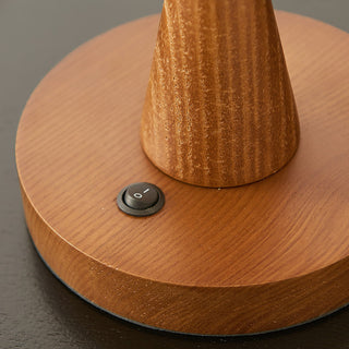 Orion Mid-Century Wood Table Lamp
