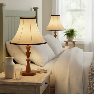 Orion Mid-Century Wood Table Lamp
