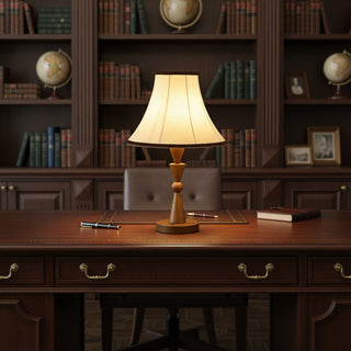 Orion Mid-Century Wood Table Lamp