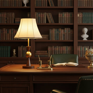 Orion Mid-Century Wood Table Lamp