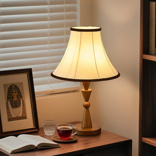 Orion Mid-Century Wood Table Lamp