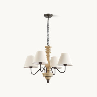 Nolven Classic Wood Metal Chandelier