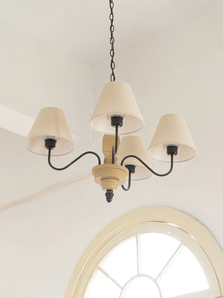 Nolven Classic Wood Metal Chandelier