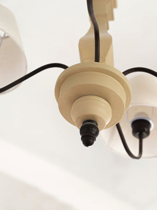 Nolven Classic Wood Metal Chandelier